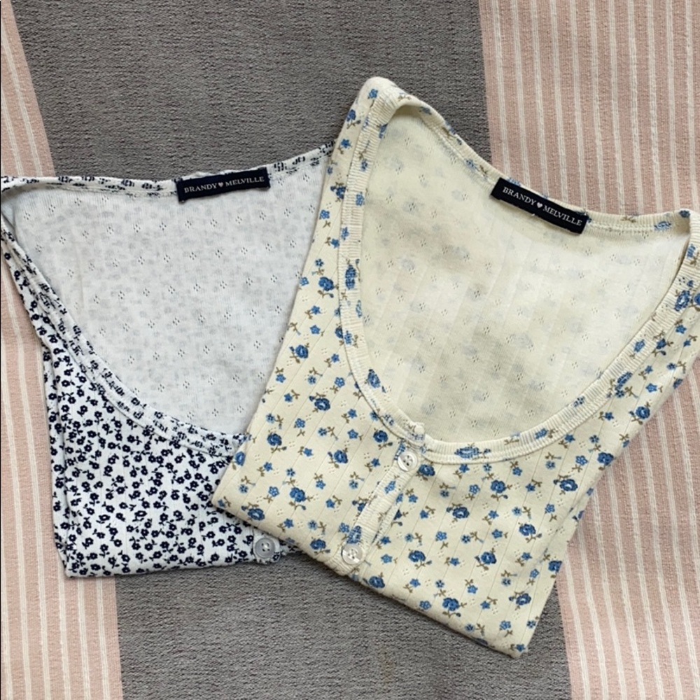 2 Brandy Melville Tops